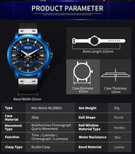 Load image into Gallery viewer, MEGIR 2080 Men&#39;s Sports Watch cueboss.com